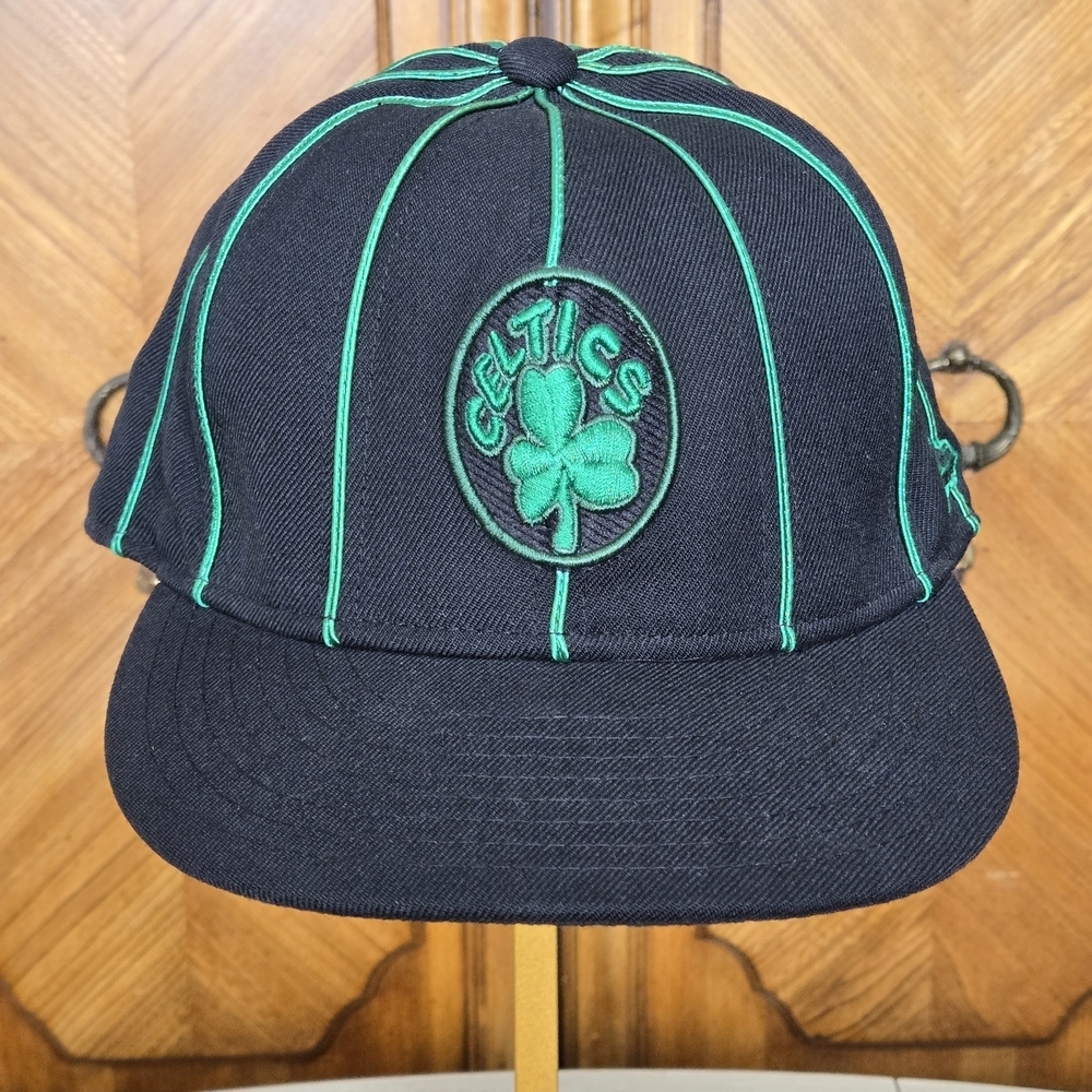New Era Black and Green Celtics Hat